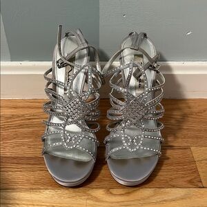 Nina Silver Heels